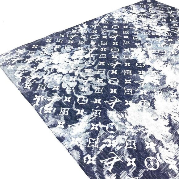 Auth LOUIS VUITTON MP2886 Monogram tapestry Three-piece set Mask & pouch & banda - Picture 6 of 11